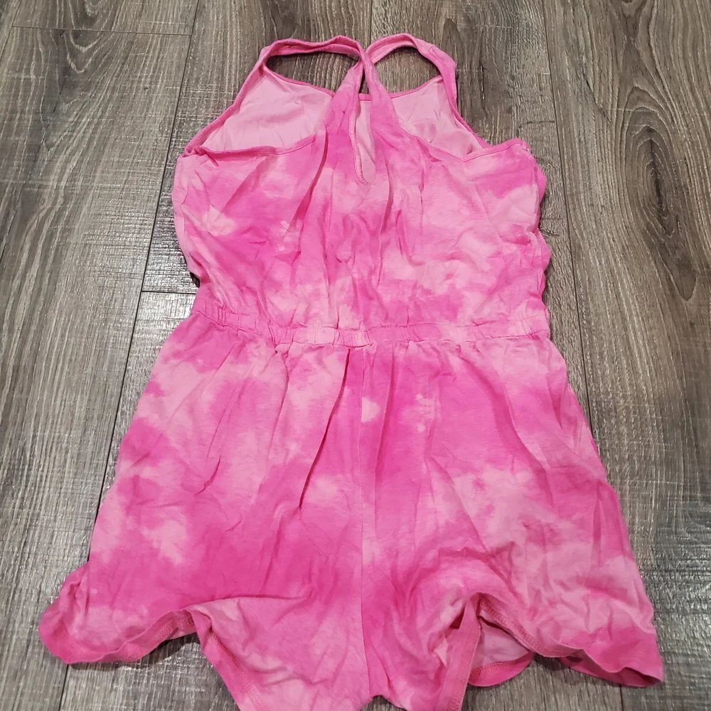 Girls Jumpsuit Size 14-16 Old Navy Pink Tie-Dye Kids Jumpsuit - Picture 2 of 3
